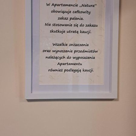 Apartament Natura Lidzbark Warmiński Esterno foto