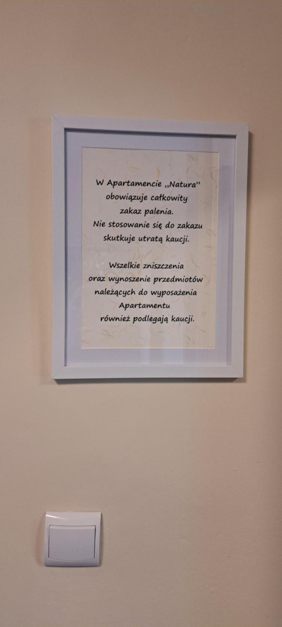 Apartament Natura Lidzbark Warmiński Esterno foto